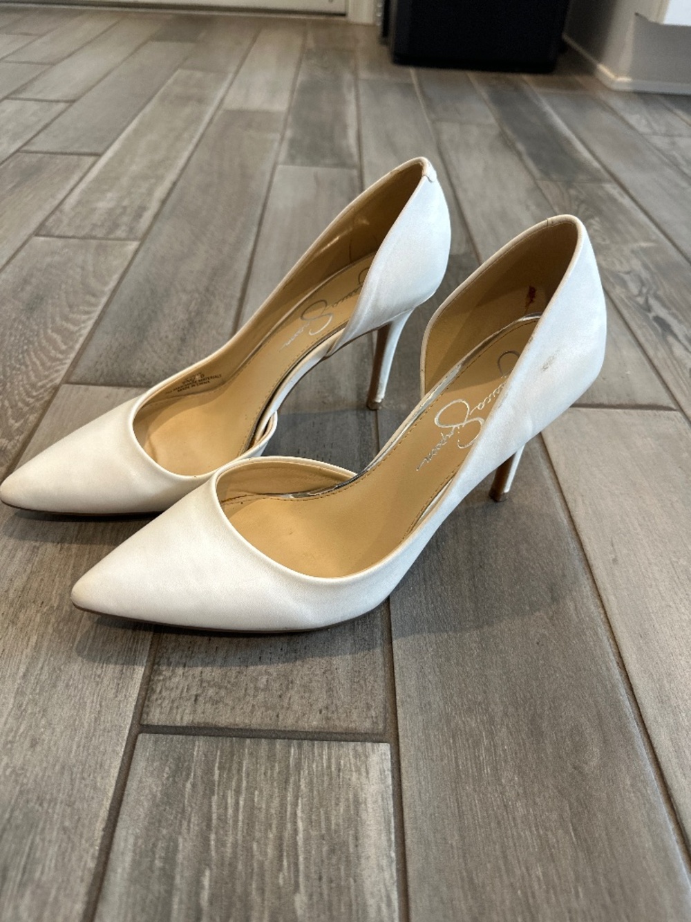 White heels
